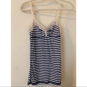 Y2k A&F lace tank